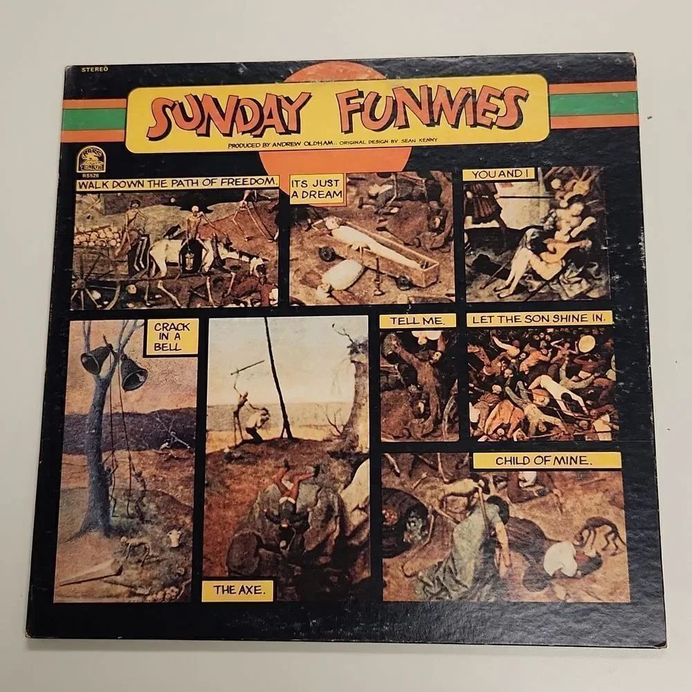 Sunday Funnies Andrew Oldham 1971 Vinyl Record Album